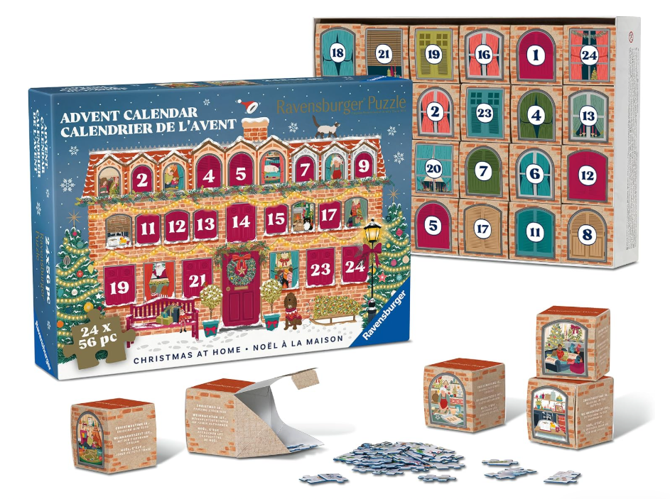 Calendrier de l'Avent Puzzle de Noël